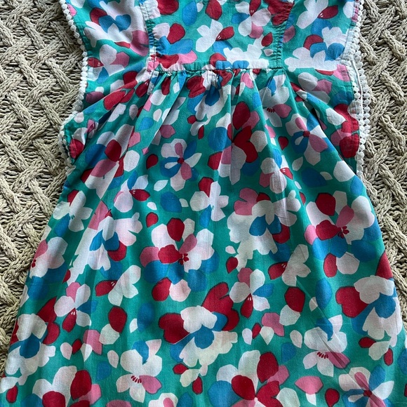 Garnet hill kids Colorful Floral Beach Coverup size Medium size 6-7 - Picture 6 of 8